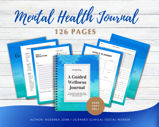 A Guided Wellness Journal - Printable File